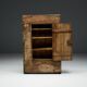 Rustic folk art cabinet, France, 19th century