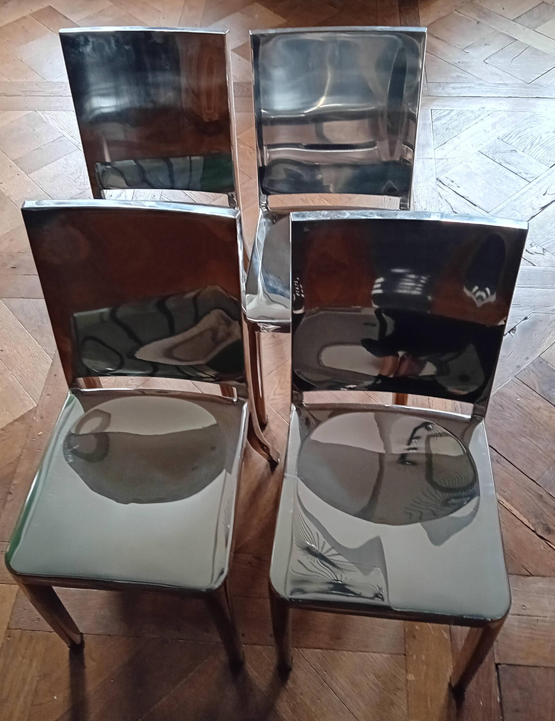 Set of 4 Hudson model chairs