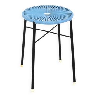 Metal and plastic stool, Sweden, 1950