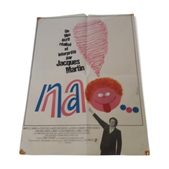 Cinema poster na Jacques Martin 1972