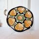 St Jean de Bretagne 1960s French ceramic oyster dish mid century style