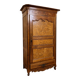 Regional bonnetière wardrobe in walnut and marquetry – 18th century.
