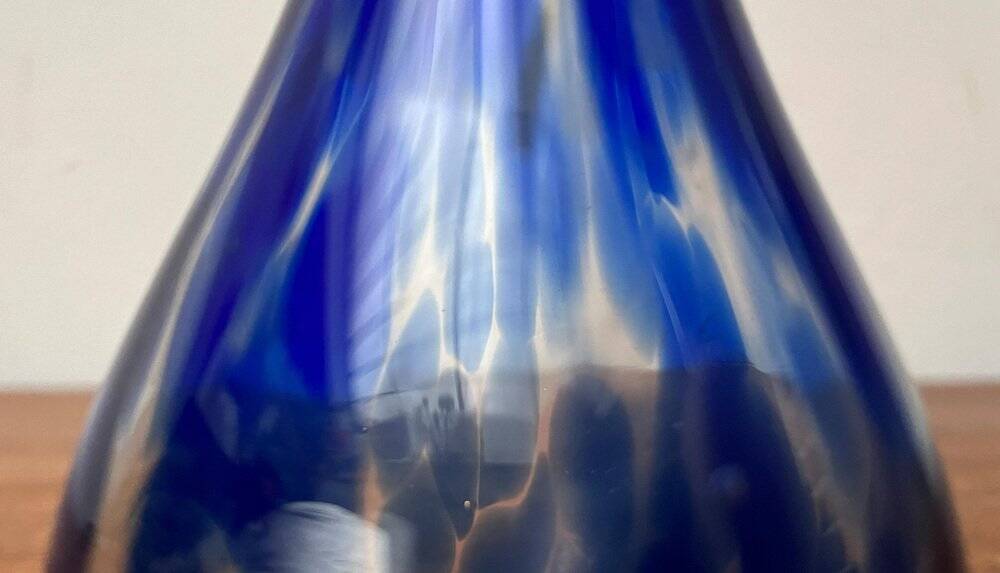 Vintage Murano glass flower vase