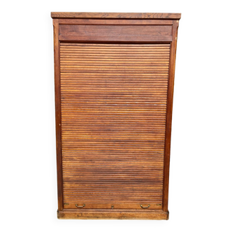 Curtain filing cabinet