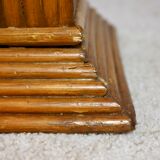 Pair of rattan pedestals 60s