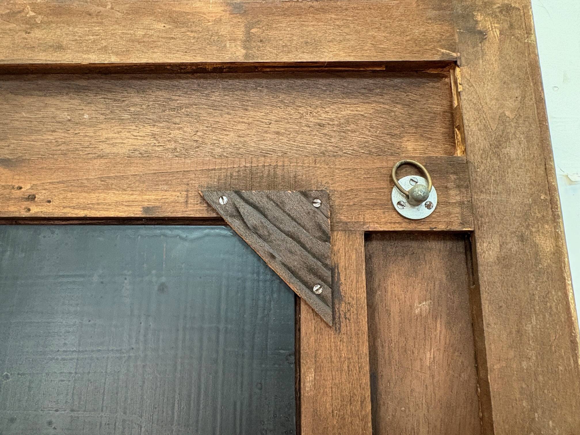 Large antique engraved and gilded wall mirror – Venetian style