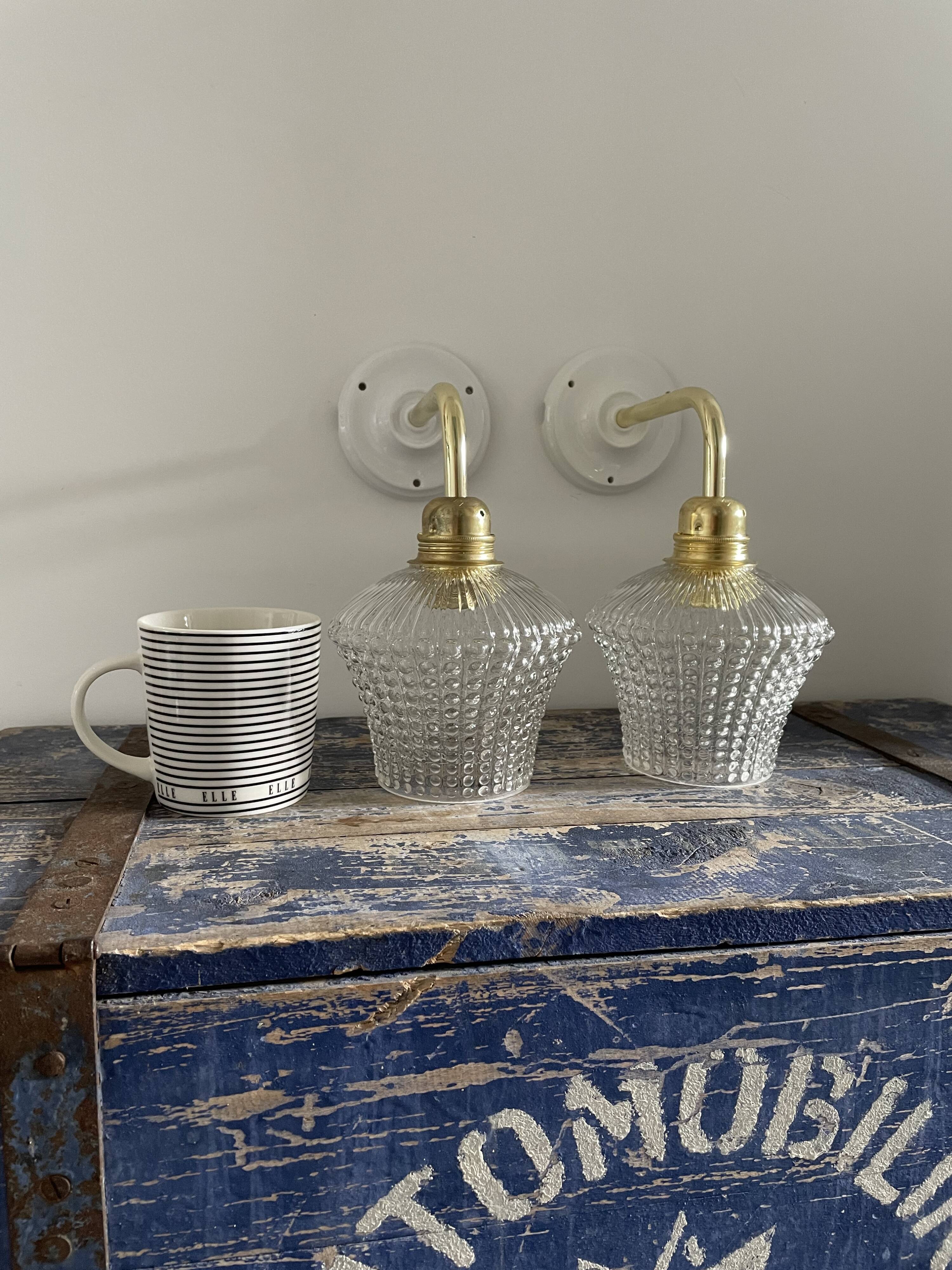 Pair of vintage sconces