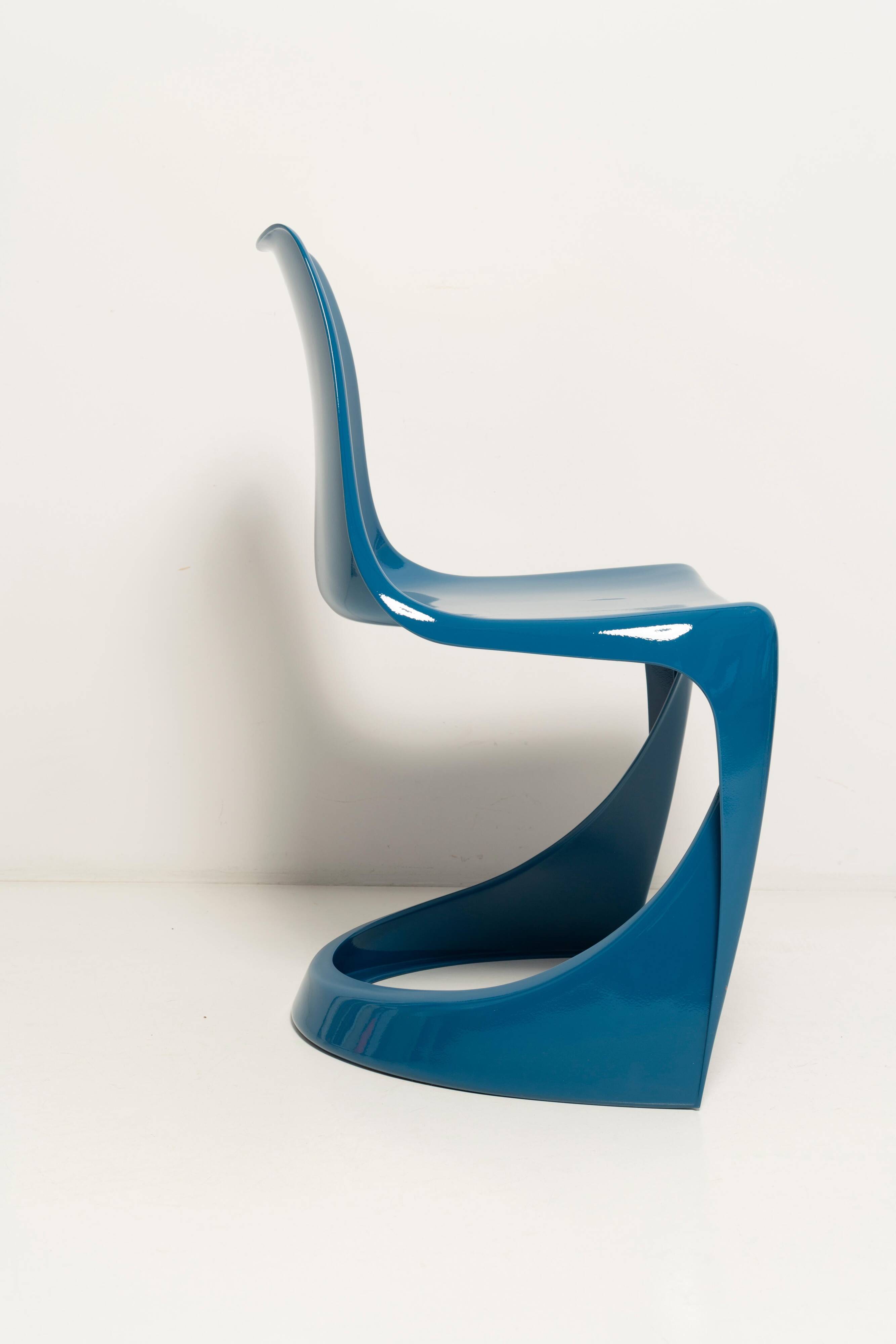 Mid-century blue sea Cado chair, Steen Østergaard, Europe, 1960s