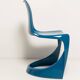 Mid-century blue sea Cado chair, Steen Østergaard, Europe, 1960s