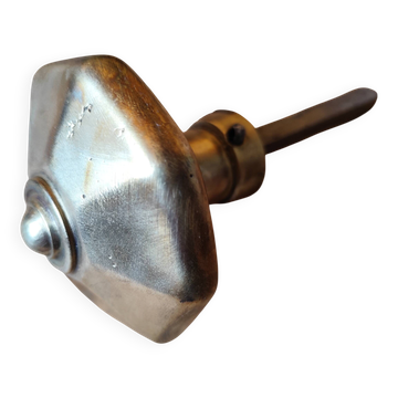 octagonal brass door handle in Louis Philippe-Restoration style