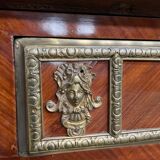 Louis XV Transition office in marquetry