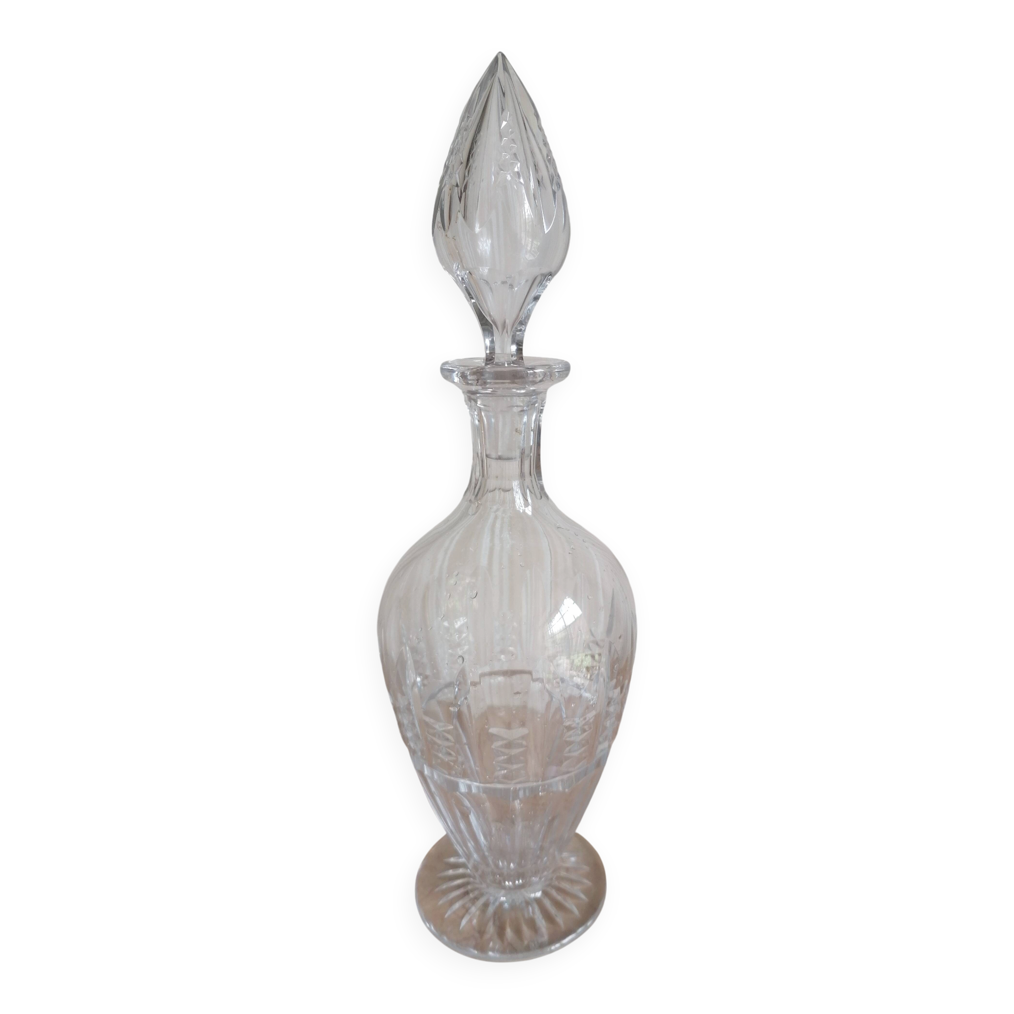 crystal carafe by Baccarat