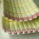 Asparagus dish in slip drainer 20th