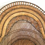 Emmanuelle low armchair Wicker