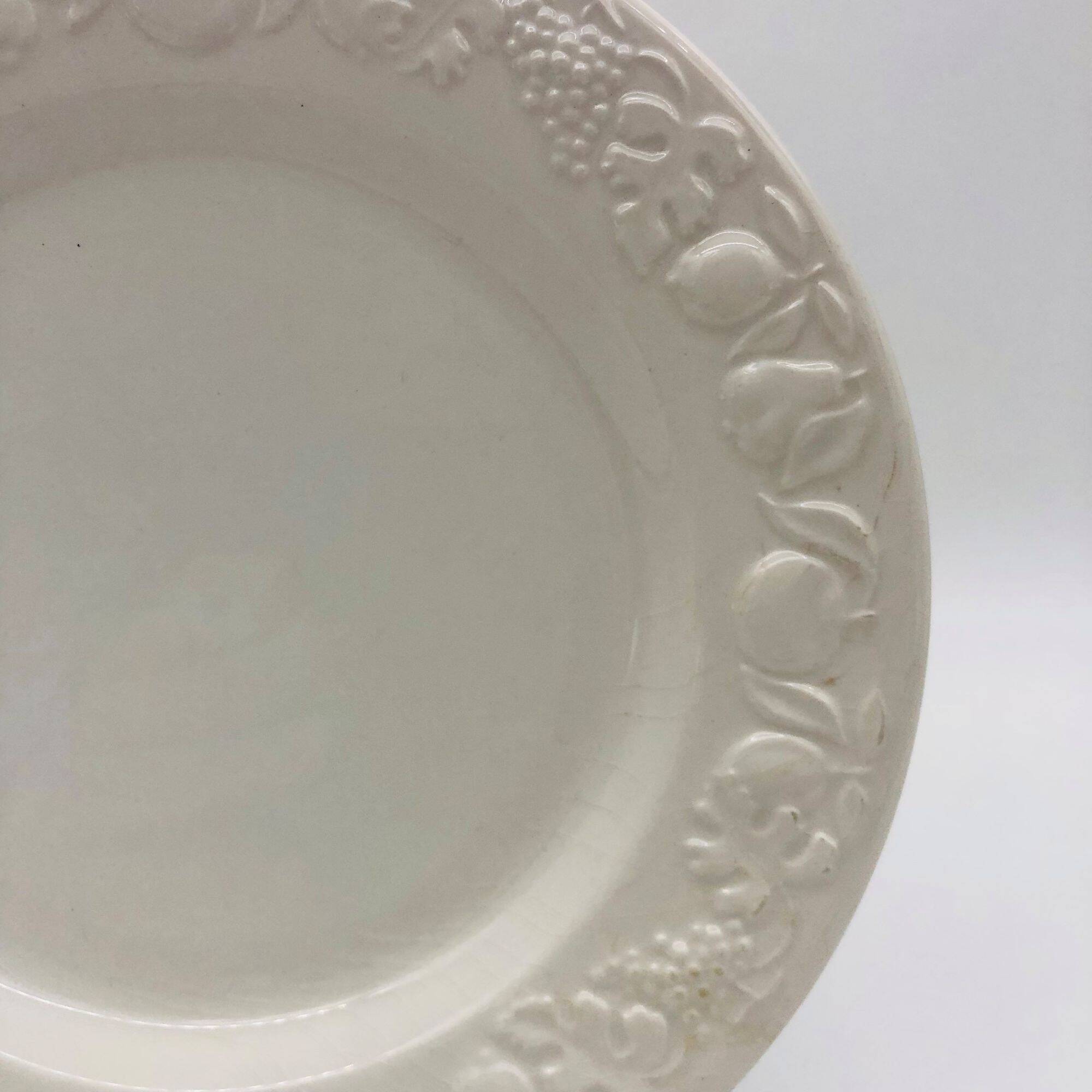 6 flat plates. Franco Giorgi by Quadrifoglio. Italy.
