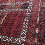 Tapis vintage Afghan motif Hatchlou fait main 168X205 cm