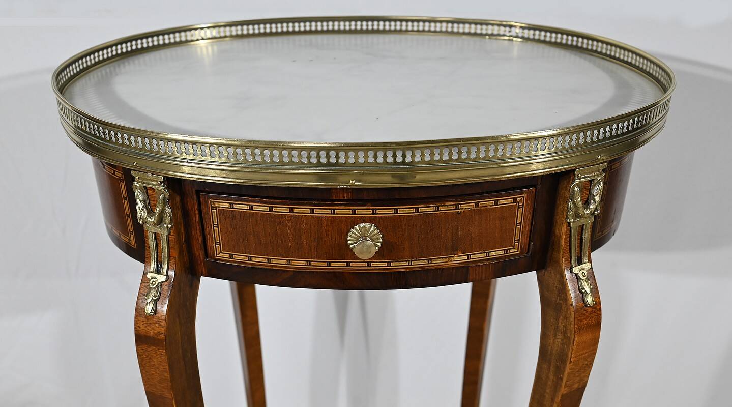 Mahogany Living Room Table, Louis XVI style – Early 20th century