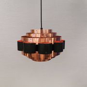 Hanging lamp from 1980s Denmark, by Werner Schou for his own company