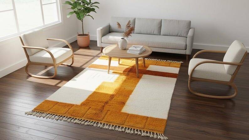 Berber carpet Beni Mrirt Moroccan handmade size 150 x 250 cm