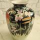 Large Toucan vase "Jungle" in glazed porcelain