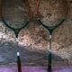 Pair of vintage tennis rackets