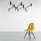 Vintage modular chandelier, c. 1970