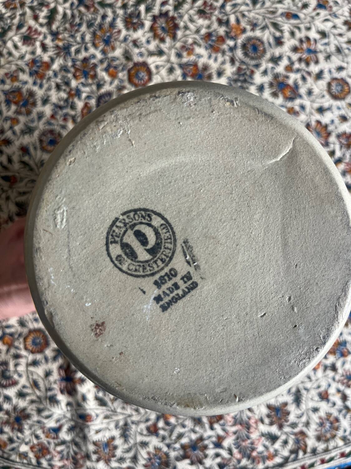 Ceramic whiskey or water pitcher