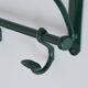 Vintage coat rack / hat stand in cast iron, 1930s Art Deco.