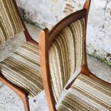 Set of 4 vintage teak chairs by R. Huber & Co., circa 60's