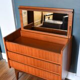 Scandinavian hairdresser 60s teak