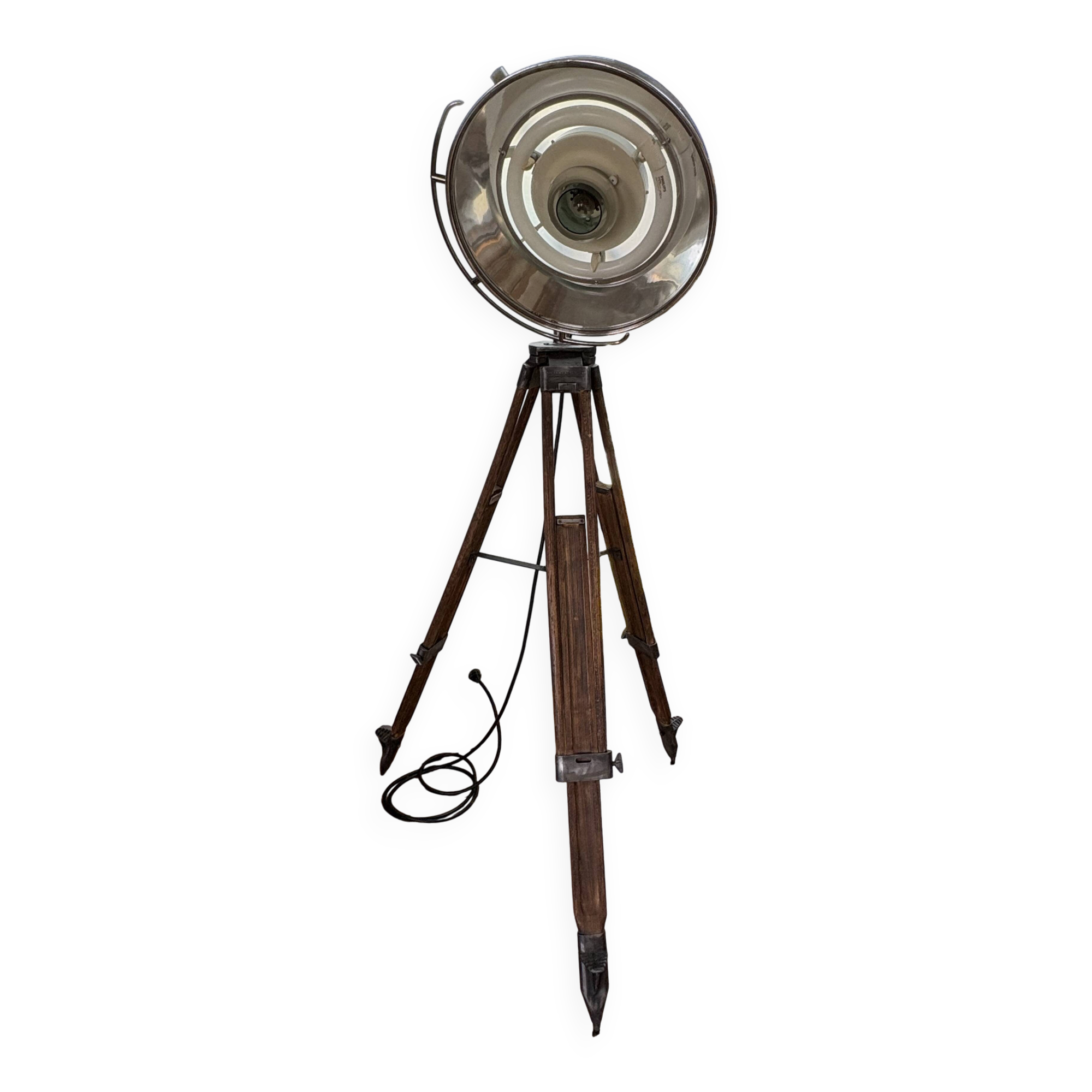 Vintage industrial floor lamp