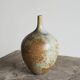 Sculptural vase in pottery from the mid-century 1960s.