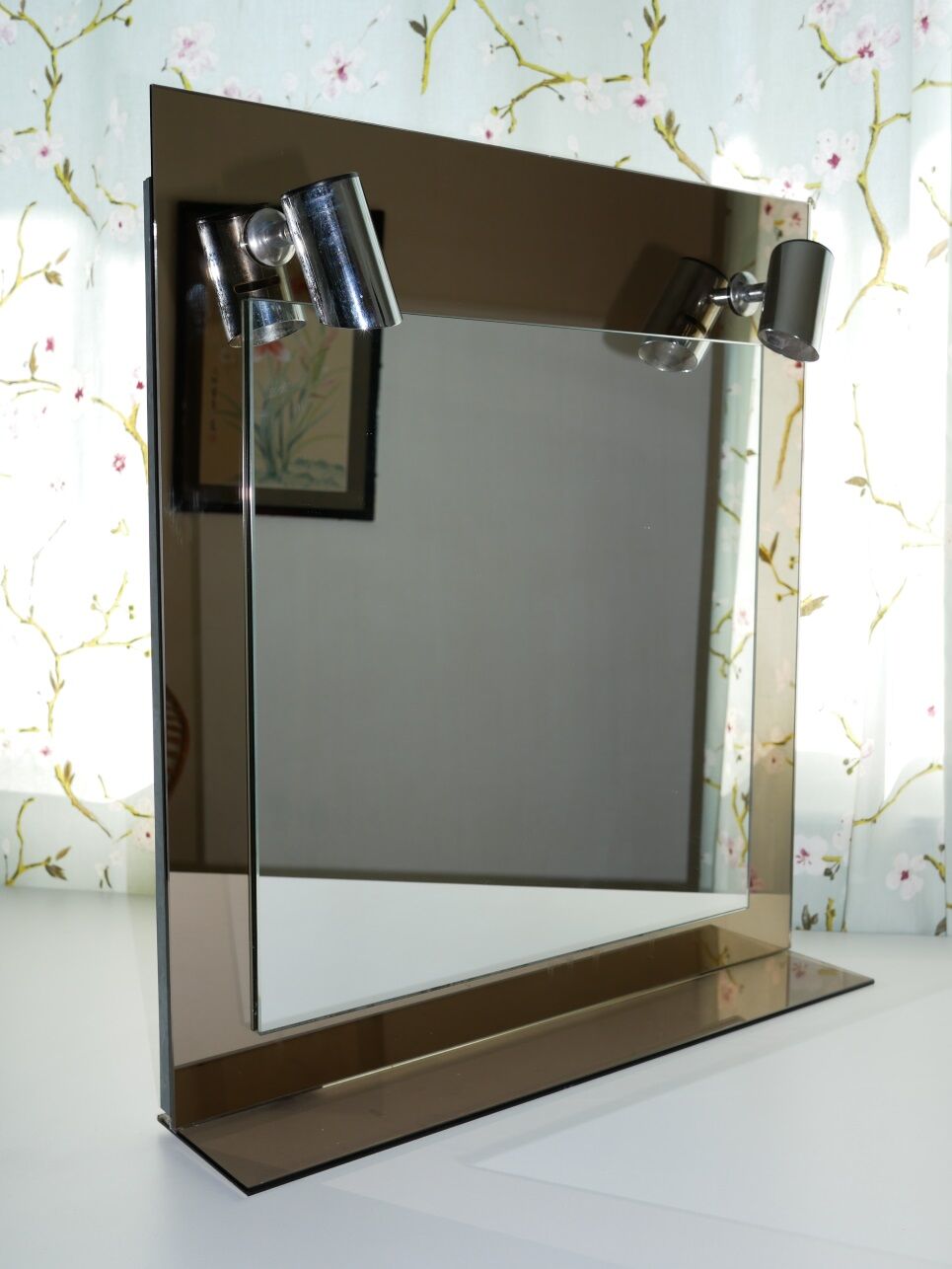 Vintage bathroom mirror