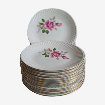 Assiettes plates Gien Symphonie