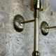 2x 60s 70s lamp light wall lamp glass & brass space age design