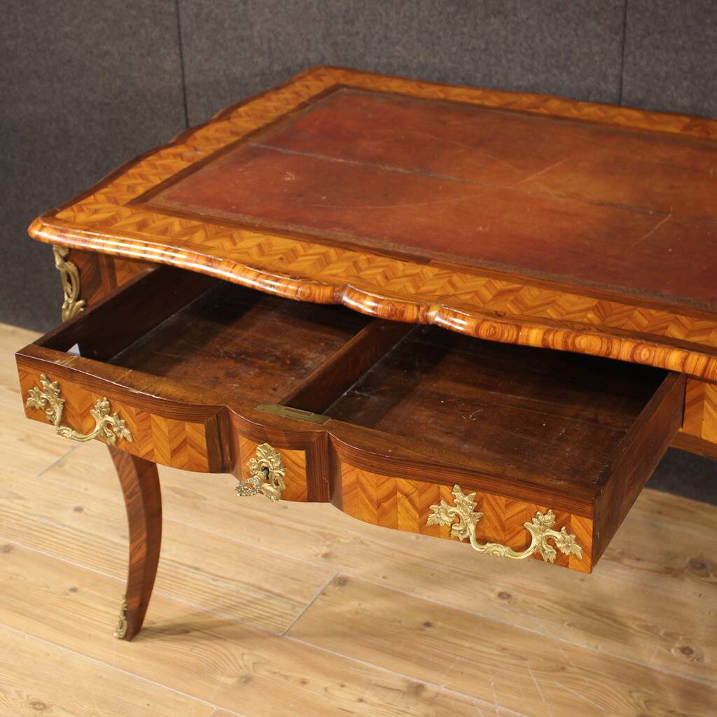 Elegant 19th century Napoleon III writing desk