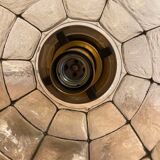 Glashuette Limburg 4184 pendant in glass, 1960