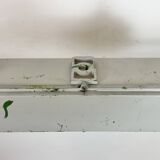 Industrial Grey Tube Light from Elektrosvit, 1970s