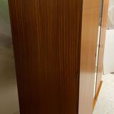 Vintage wardrobe with compass feet from the 60s