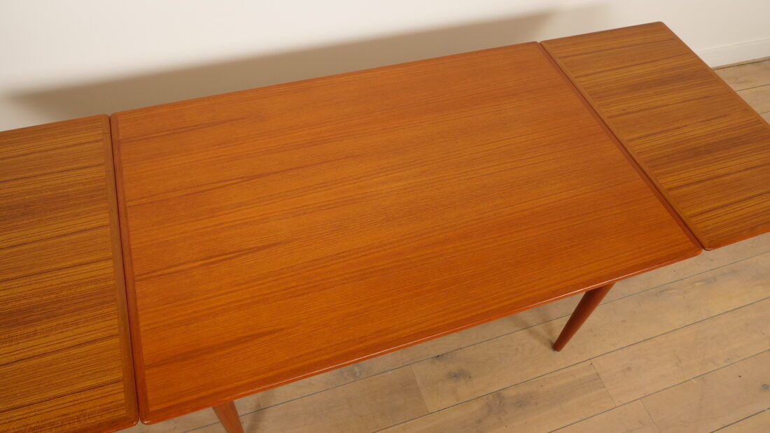 Vintage dining table | Omann Jun No. 50 | Teak | Extendable