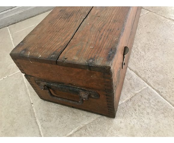 Vintage 90 cm wooden case