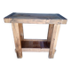 Solid wood worktable