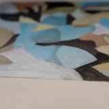 Blue Flower and Hand