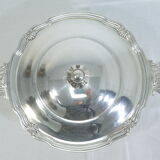 Round silver metal vegetable, Victor Saglier