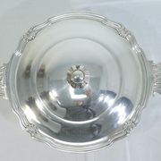 Round silver metal vegetable, Victor Saglier
