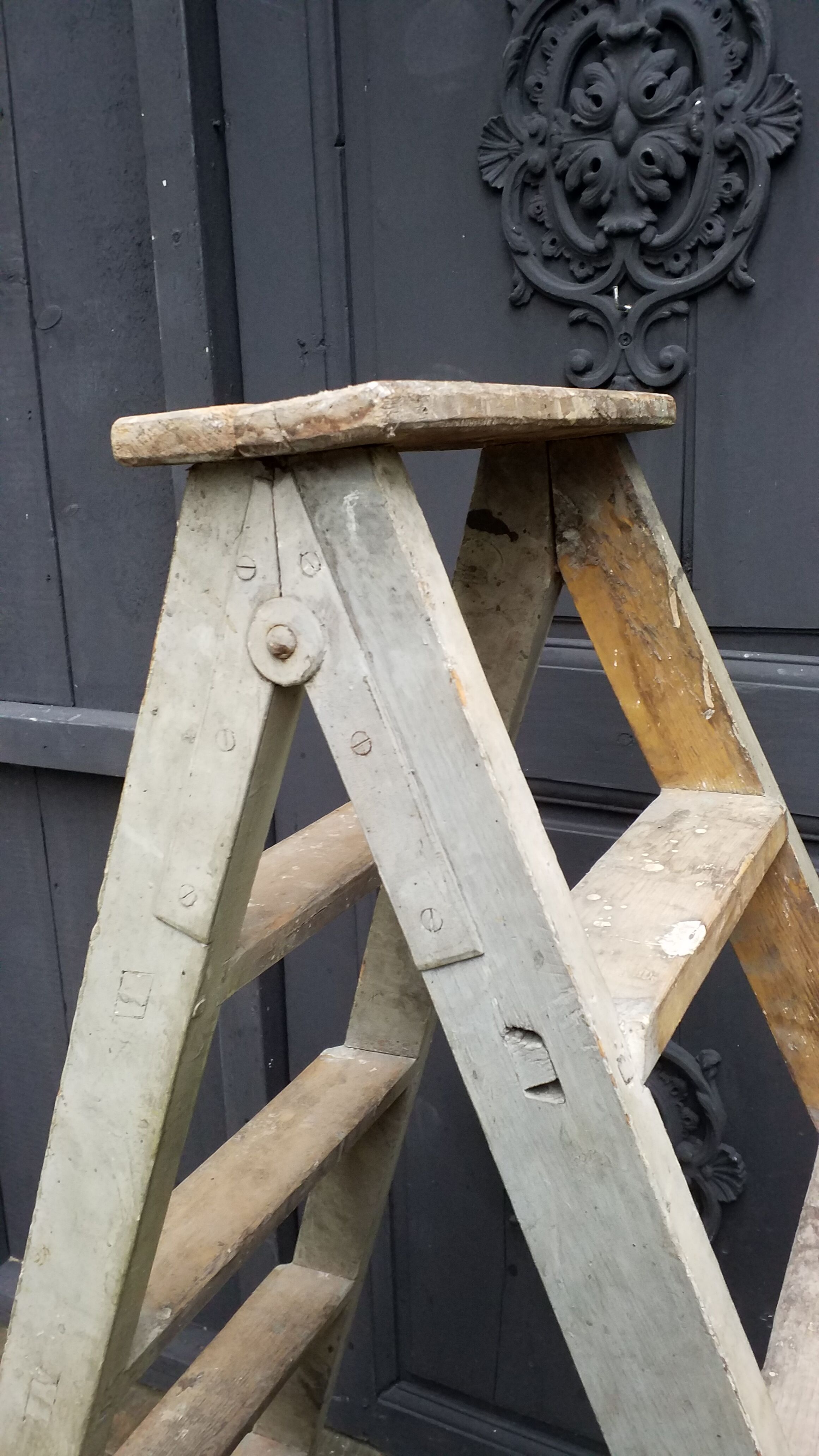 Vintage wooden scale