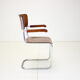 Restored Bauhaus Chrome Chair by Rudolf Vichr Prag, 1930s