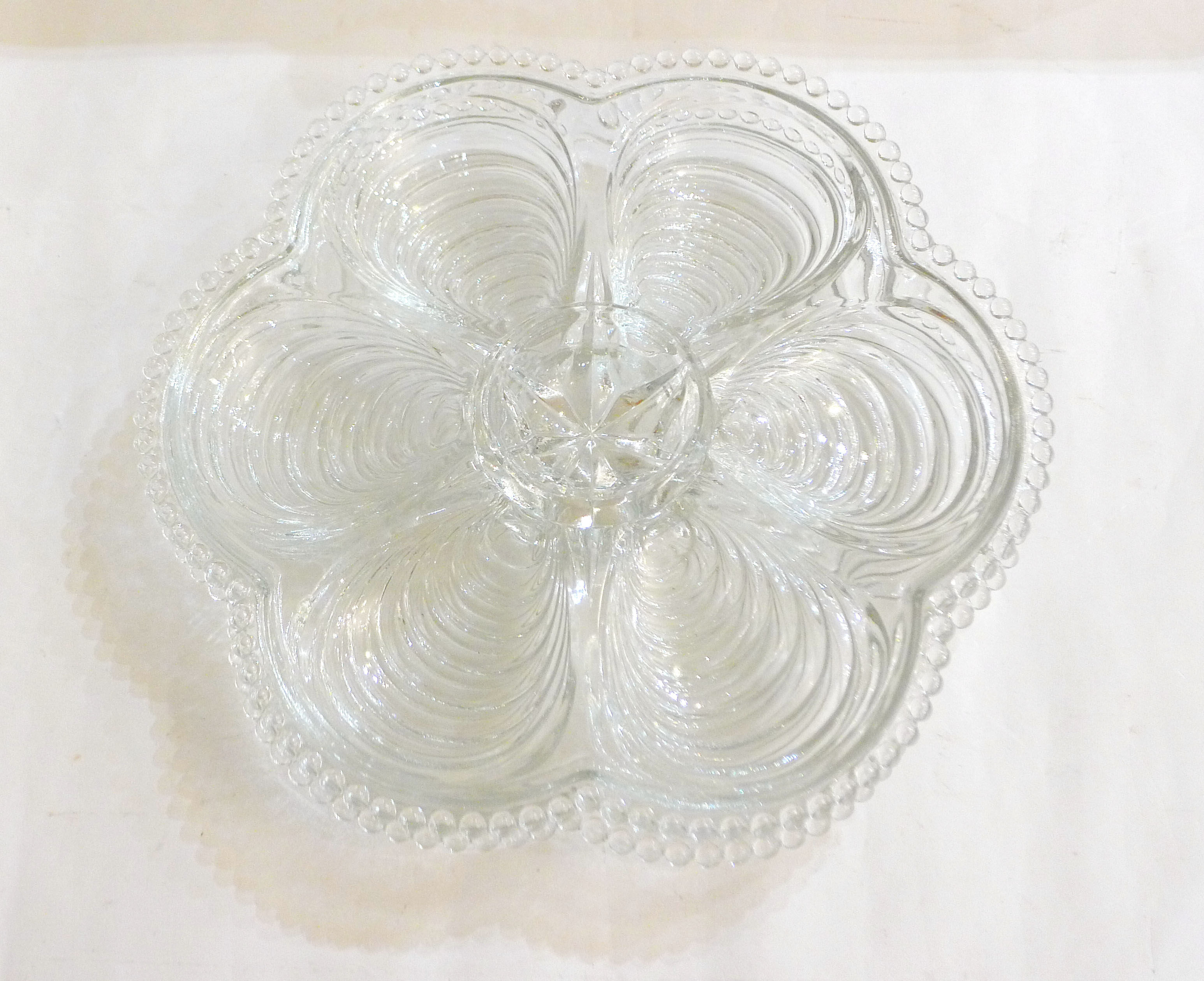 Pair of oyster plates