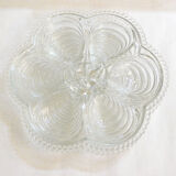 Pair of oyster plates