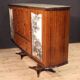 Meuble bar design italien par Fratelli Rigamonti Desio, Milan, années 1940